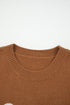 See You Cowboy Script Graphic Crew Neck Sweater
