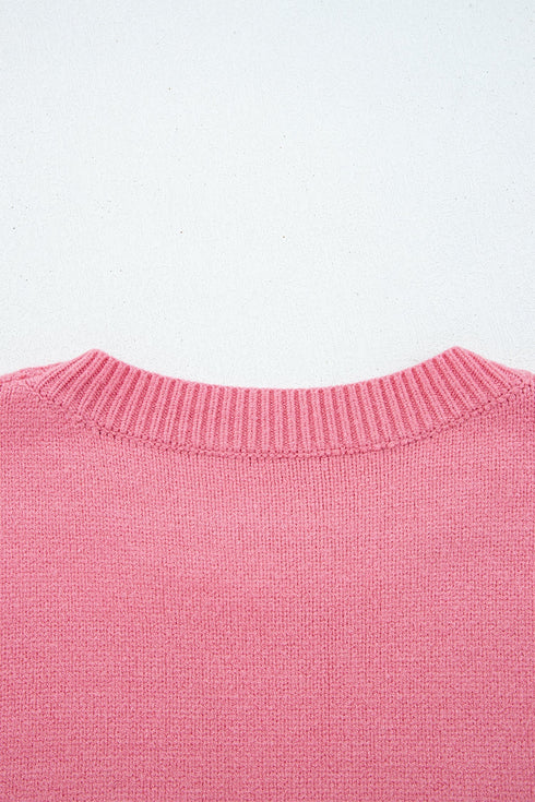 See You Cowboy Script Graphic Crew Neck Sweater