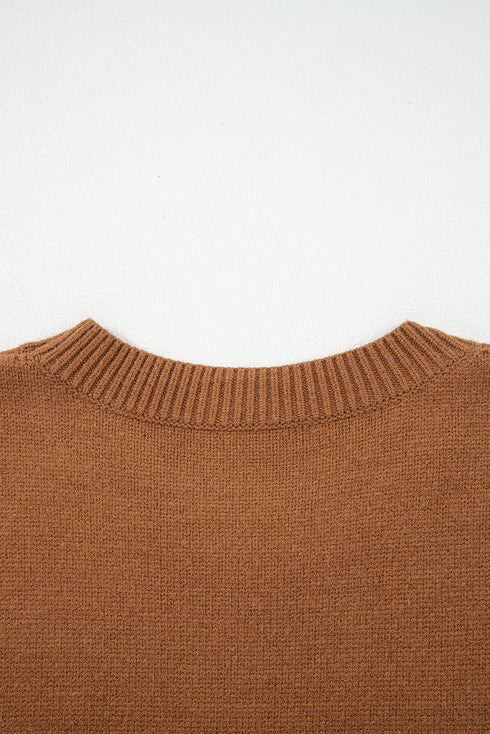 See You Cowboy Script Graphic Crew Neck Sweater