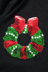 Sequin Applique Relaxed Fit Crew Neck T-Shirt