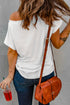 Sequin Clover Patch Pocket Short Sleeve Graphic Tee