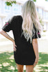 Sequin Crawfish Patch Crew Neck Graphic Tee
