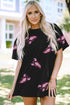 Sequin Crawfish Patch Crew Neck Graphic Tee