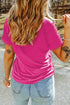 Sequin Embellished Nutcracker Graphic Crew Neck Tee
