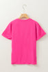 Sequin Embellished Nutcracker Graphic Crew Neck Tee