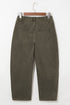 Sequin Mallard Graphic Ankle Length Barrel Silhouette Pants