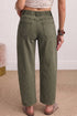 Sequin Mallard Graphic Ankle Length Barrel Silhouette Pants