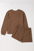 Sequin Mallard Twisted Corded Long Sleeve Graphic Set