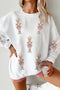 Sequin Nutcracker Graphic Corded Crewneck Sweatshirt