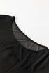 Sequin Patchwork Lantern Sleeve V Neck Southern Blouse