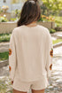 Sequin Pumpkin Graphic Corded Two Piece Shorts Set