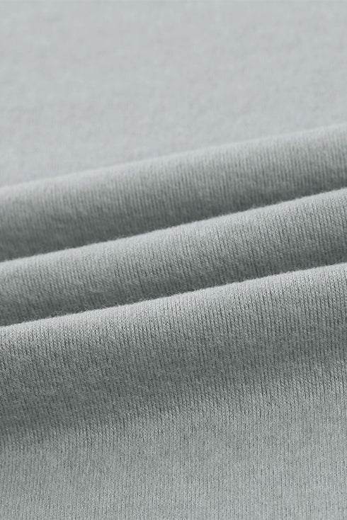 Sequin Shoulder Long Sleeve Top