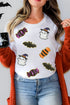 Sequin Spirit Patch Crew Neck Short Sleeve Graphic Tee