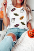 Sequin Spirit Patch Crew Neck Short Sleeve Graphic Tee