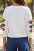 Sequin Touchdown Rugby Graphic Long Sleeve Tee