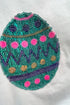 Sequined Easter Egg Drop Shoulder Oversized Sweatshirt