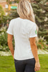 Sequined Harvest Graphic Short Sleeve Jersey Tee