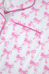 Shamrock Print Short Sleeve Ruffled Hem Pajama Set