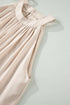 Sheer Floral Lace Hem Patchwork Halter Maxi Dress