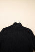 Sheer Floral Lace Long Sleeve Mock Neck Top