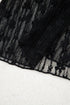 Sheer Floral Lace Long Sleeve Slim Fit Top