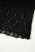 Sheer Floral Lace Panel Asymmetric Patchwork Long Sleeve Top