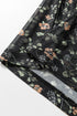 Sheer Mesh Floral Long Sleeve Button Front Cardigan