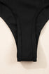 Sheer Mesh Polka Dot Square Neck Long Sleeve Bodysuit