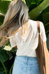 Sheer Mesh Short Sleeve Crew Neck Top