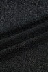 Sheer Metallic Glitter Mesh Fitted Long Sleeve Top
