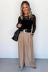 Sheer Textured Mesh And Lace Slim Fit Long Sleeve Top