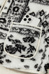 Sherpa Fleece Paisley Print Pocketed Western Vest