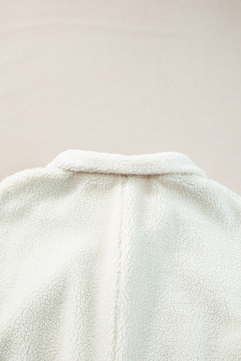 Sherpa Stand Collar Jacket Vest