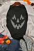 Shimmer Graphic Print Long Sleeve Crew Neck Sweatshirt