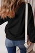 Shimmering Ghost Graphic Relaxed Fit Pullover Sweatshirt