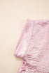 Shimmering Metallic Texture Short Sleeve Button Down Shirt