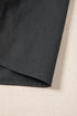Shirt Style Button Down Puff Sleeve Ruffle Hem Dress