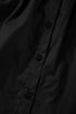 Short Puff Sleeve Ruffle Detail Button Down Shirt