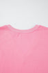 Short Puff Sleeve V Neck Wrap Waist Peplum Blouse