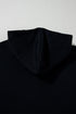 Short Sleeve Half Zip Relaxed Pullover Hoodie