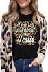 Short Sleeve Inspirational Graphic Print Jersey T Shirt