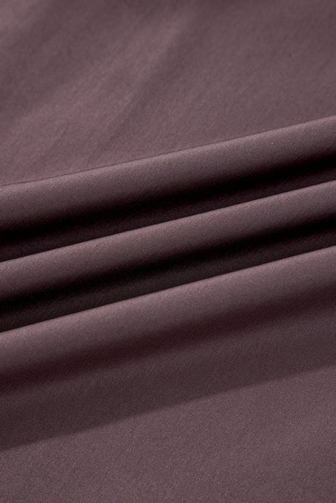 Short Sleeve Knit Bodice Gathered Skirt Maxi Dress