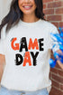 Short Sleeve Letter Print Graphic Crew Neck Tee