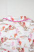 Short Sleeve Notch Lapel Western Graphic Pajama Set