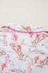 Short Sleeve Notch Lapel Western Graphic Pajama Set