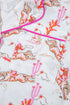 Short Sleeve Notch Lapel Western Graphic Pajama Set