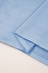 Short Sleeve Raw Edge Jersey Knit Babydoll Dress