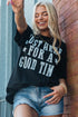 Short Sleeve Round Neck Letter Print Graphic Tee