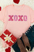 Short Sleeve Sequin Graphic Print Jersey Shirt
