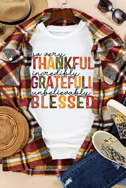 Short Sleeve Slogan Print Crew Neck Graphic Tee